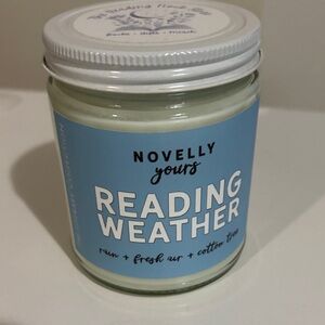 Reading Weather Candle - Blue